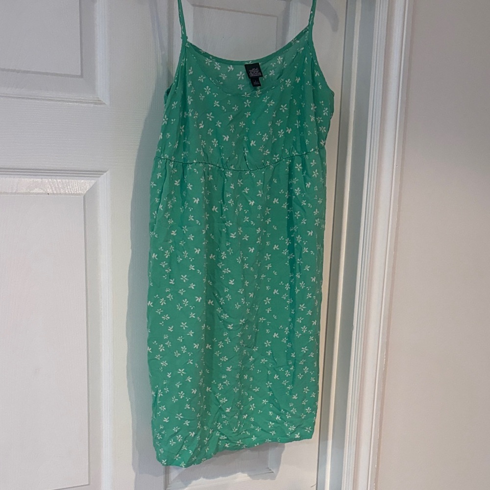 Wild Fable Teal Floral Top